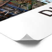 ディジョンフランストラベルプリント ポスター (角)