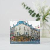 ディジョン，ブルゴーニュ，フランス，マスタードショップ ポストカード (スタンド正面)