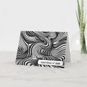 ディジー万華鏡のように千変万化するパターン不眠ユーモア カード (正面)