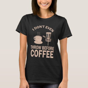 ディスおもしろいクゴルフコーヒーシャツ Tシャツ