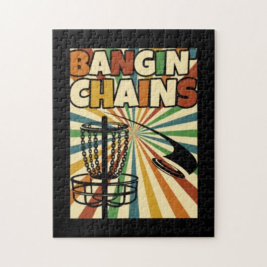 ディスおもしろいクゴルフプレーヤーことわざIバンギンチェーン ジグソーパズル (縦)