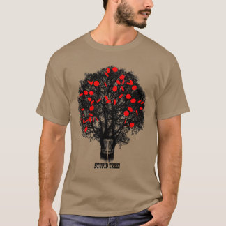ディスおもしろいクゴルフ愚かな木フリ動揺してスビーゴール Tシャツ