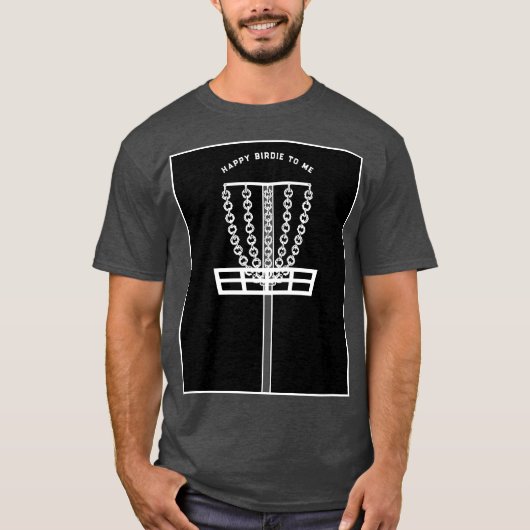 ディスおもしろいクゴルフ誕生日 Tシャツ (正面)