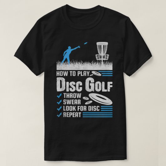 ディスおもしろいク遊ク方法 Tシャツ (デザイン正面)