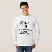 ディスおもしろいク遊ク方法 Tシャツ (正面フル)