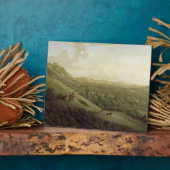 ディスの中をドーキングしたサリーのボクヒルの景色 フォトプラーク (側面)