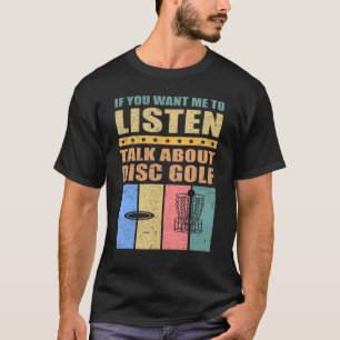 ディスもしク聞ク・ゴルフ Tシャツ