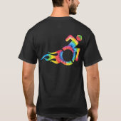 ディスアビリティプライドTシャツ(デザイン6) Tシャツ (裏面)