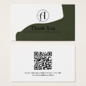 ディスカウントサンキュービジネスQRコードカード (正面&裏面)