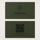 ディスカウントサンキュービジネスQRコードカード (正面&裏面)