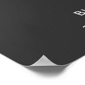 ディスカウントファイナルセール特別提供グレーロゴストア ポスター (角)