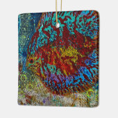 ディスカスフィッシュオーナメント セラミックオーナメント (左)