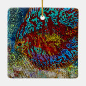 ディスカスフィッシュオーナメント セラミックオーナメント (裏面)