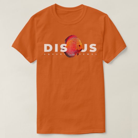 ディスカスフィッシュキーパー Tシャツ (デザイン正面)