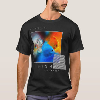 ディスカスフィッシュテーマ Tシャツ