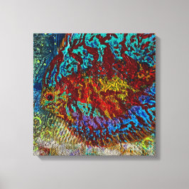 ディスカスフィッシュ伸ばしキャンバス印刷 キャンバスプリント