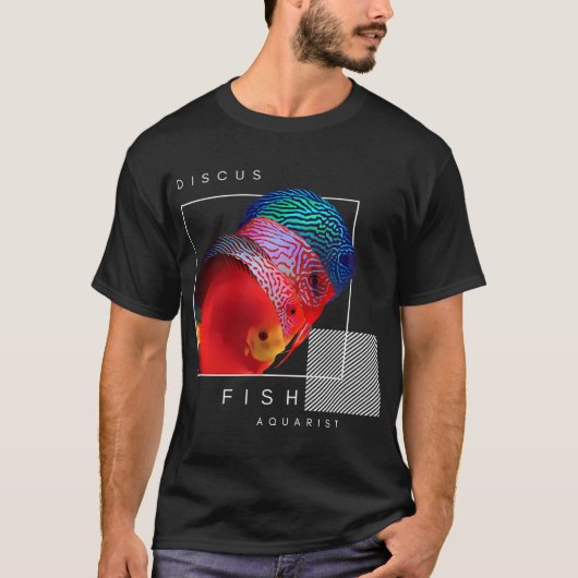 ディスカスフィッシュ Tシャツ (正面)