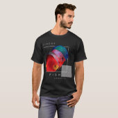 ディスカスフィッシュ Tシャツ (正面フル)