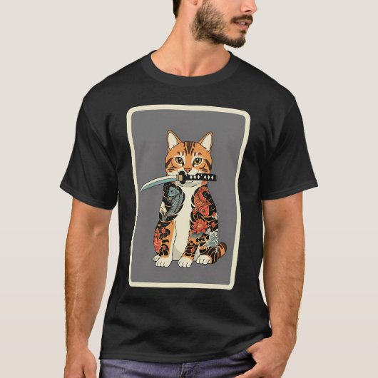 ディスカスフィッシュ Tシャツ (正面)