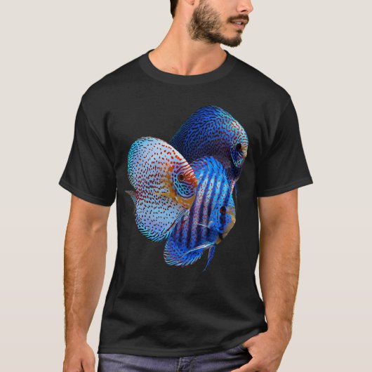 ディスカスフィッシュ Tシャツ (正面)