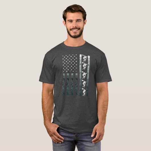 ディスカスロワートラックアンドフィールドヴィンテージアメリカ Tシャツ (正面フル)