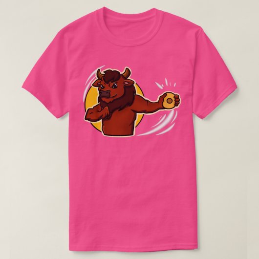 ディスカスロワーバイソン Tシャツ (デザイン正面)