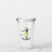 ディスカス投げ アクリルタンブラー (裏面)