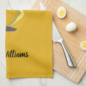 ディスカス投げ キッチンタオル (四つ折り)