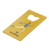 ディスカス投げ クレジットカード栓抜き (正面アングル)