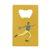 ディスカス投げ クレジットカード栓抜き (裏面)