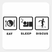 ディスカス投げ スクエアシール (正面)