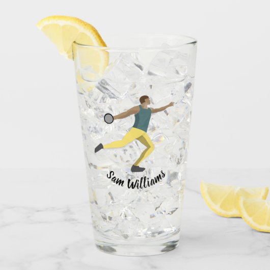 ディスカス投げ タンブラーグラス (アイス正面)