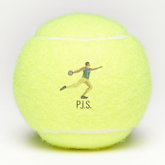 ディスカス投げ テニスボール (正面)