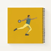 ディスカス投げ ノートブック (裏面)