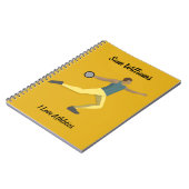 ディスカス投げ ノートブック (左側)