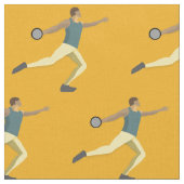 ディスカス投げ ファブリック (クローズアップ)