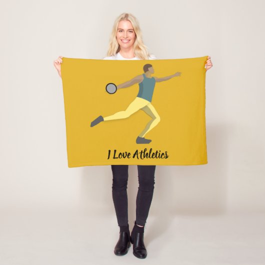 ディスカス投げ フリースブランケット (インサイチュ)