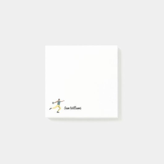 ディスカス投げ ポストイット (正面)