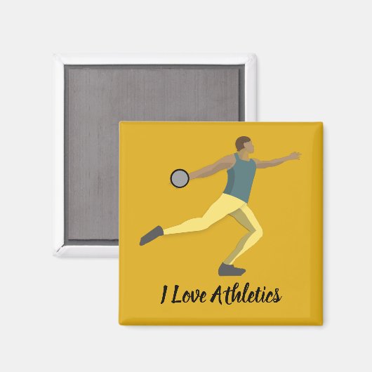 ディスカス投げ マグネット (正面/裏面)