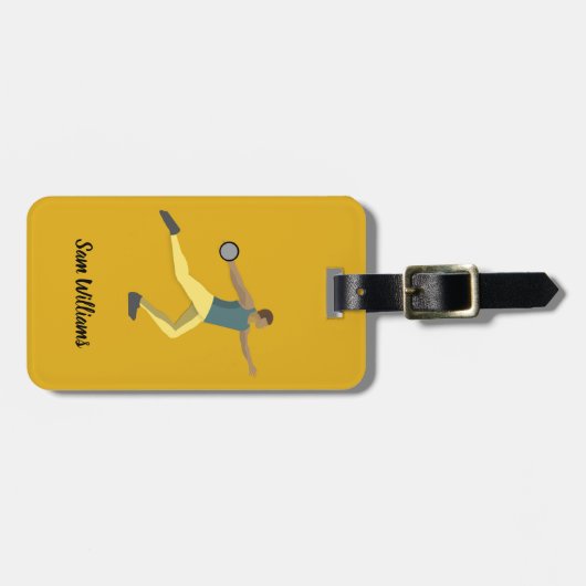 ディスカス投げ ラゲッジタグ (正面横)