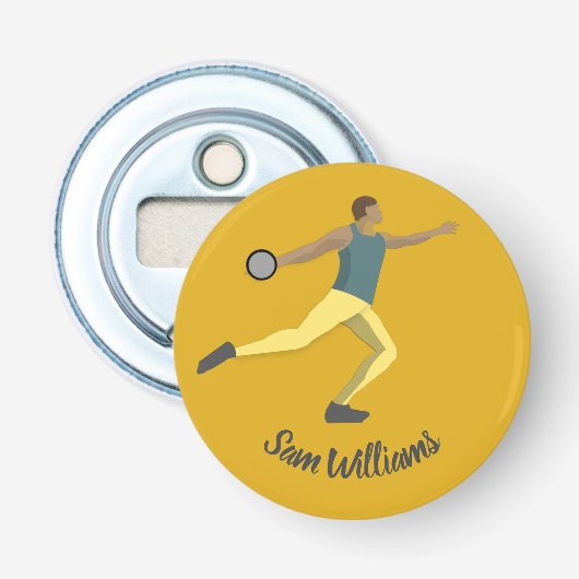 ディスカス投げ 栓抜き (正面)