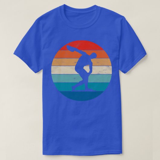 ディスカス投げ Tシャツ (デザイン正面)