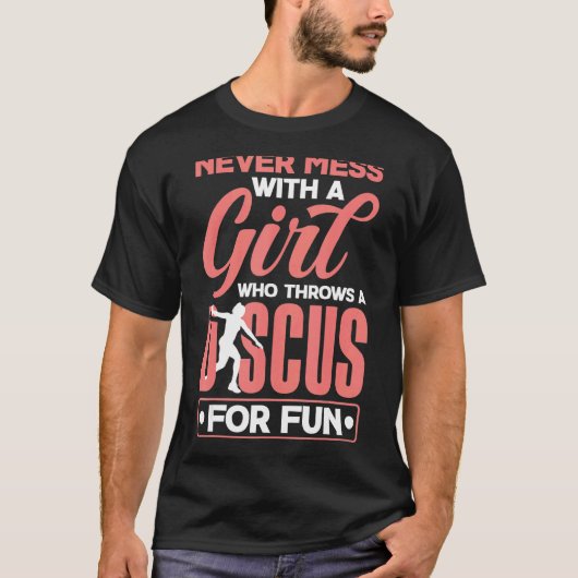 ディスカス投下トラック及びフィールドFem Tシャツ (正面)