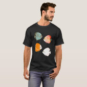 ディスカス熱帯魚 Tシャツ (正面フル)