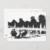 ディスカッションエリア：パリ ポストカード (正面/裏面)