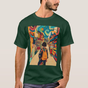 ディスカバカラフルリードリーム：アドベンチャー鮮やかトリップ Tシャツ