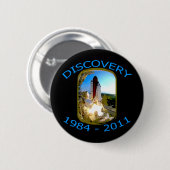 ディスカバリーの進水 缶バッジ (正面&裏面)