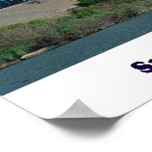 ディスカバリ運のハッブル望遠鏡1990 ポスター (角)