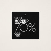 ディスカモダンーセール衣料つるラベル (正面)