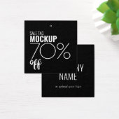 ディスカモダンーセール衣料つるラベル (デスク)